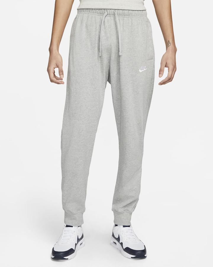 Pantalones Jogger Nike Sportswear Club Hombre Gris Oscuro Blancas | SAMFE-6053