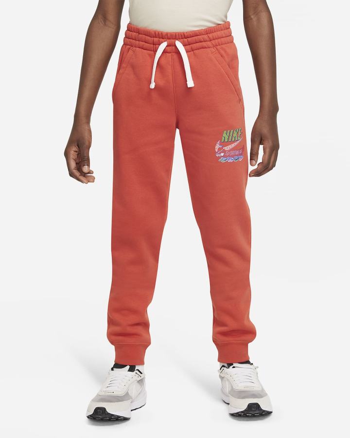 Pantalones Jogger Nike Sportswear Club Yeah Kids Niño Naranjas | USQAO-0389