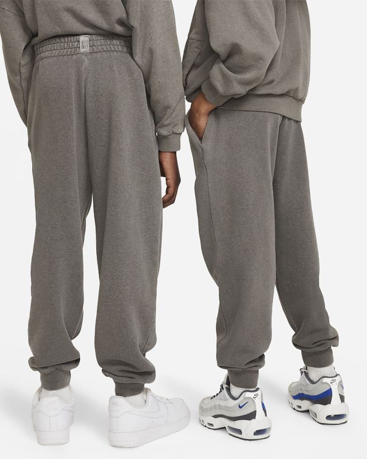 Pantalones Jogger Nike Sportswear Icon Fleece Kids Niño Gris | XAUMC-7845