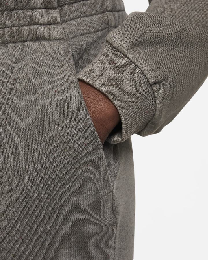 Pantalones Jogger Nike Sportswear Icon Fleece Kids Niño Gris | XAUMC-7845