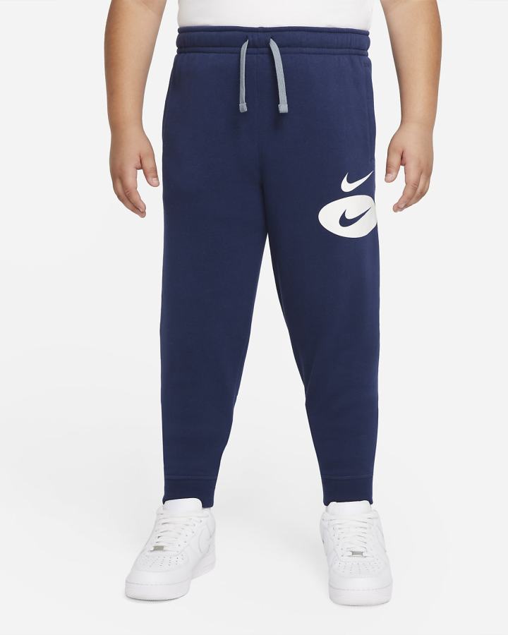 Pantalones Jogger Nike Sportswear Kids (Extended Size) Niño Azul Marino Gris | HKFBE-6731