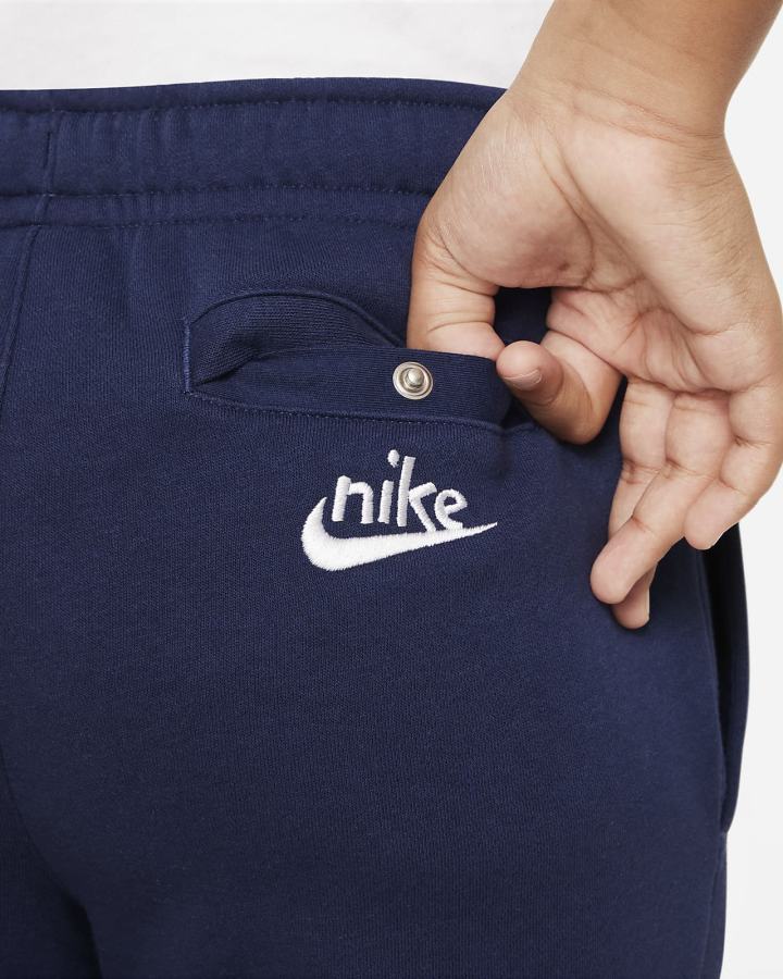 Pantalones Jogger Nike Sportswear Kids (Extended Size) Niño Azul Marino Blancas | NDMOZ-4780