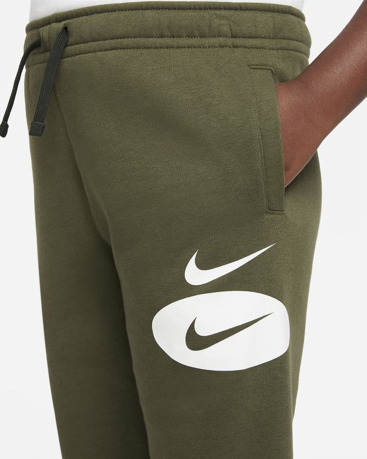 Pantalones Jogger Nike Sportswear Kids (Extended Size) Niño Verde | QHKXE-2049