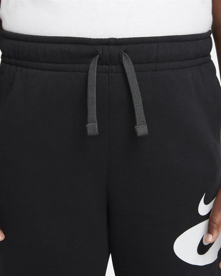 Pantalones Jogger Nike Sportswear Kids (Extended Size) Niño Negras Gris Oscuro Blancas | RPANE-3652