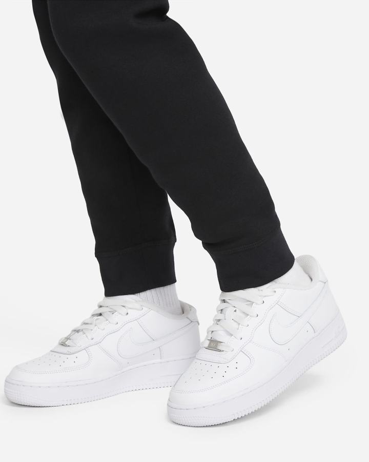 Pantalones Jogger Nike Sportswear Kids (Extended Size) Niño Negras Gris Oscuro Blancas | RPANE-3652
