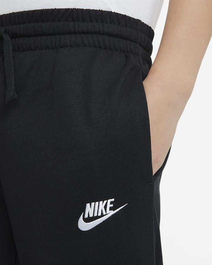 Pantalones Jogger Nike Sportswear Kids Niño Negras Blancas | FKZMA-2731