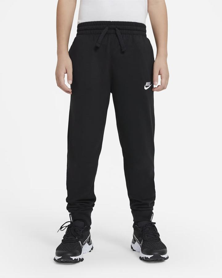 Pantalones Jogger Nike Sportswear Kids Niño Negras Blancas | FKZMA-2731