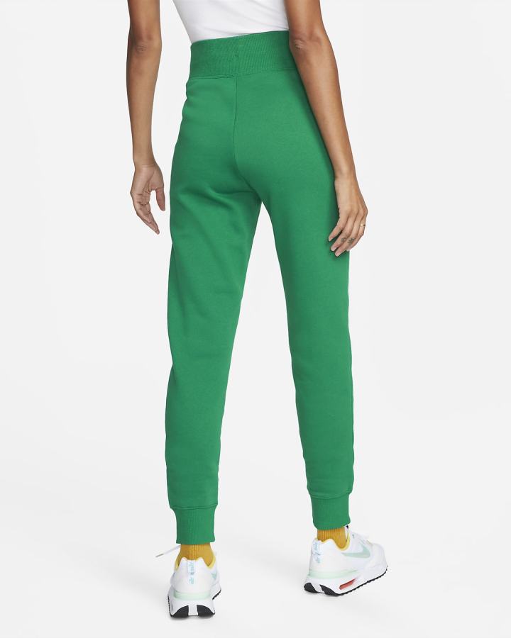 Pantalones Jogger Nike Sportswear Phoenix Fleece High-Waisted Mujer Verde | DJWBL-7524