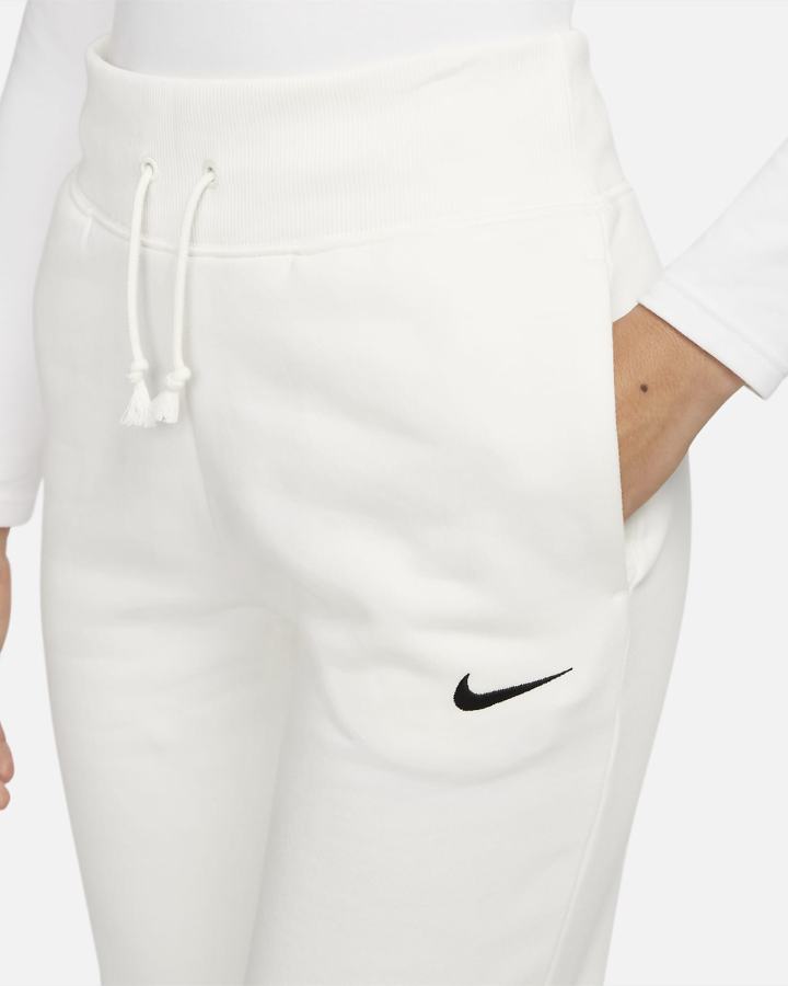 Pantalones Jogger Nike Sportswear Phoenix Fleece High-Waisted Mujer Negras | EXPDF-7921