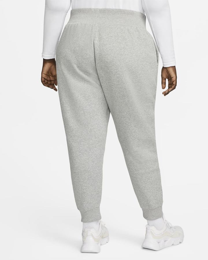 Pantalones Jogger Nike Sportswear Phoenix Fleece High-Waisted Mujer Gris Oscuro | GHZIV-2738