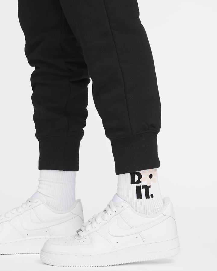 Pantalones Jogger Nike Sportswear Phoenix Fleece High-Waisted Mujer Negras | HSYRD-4256