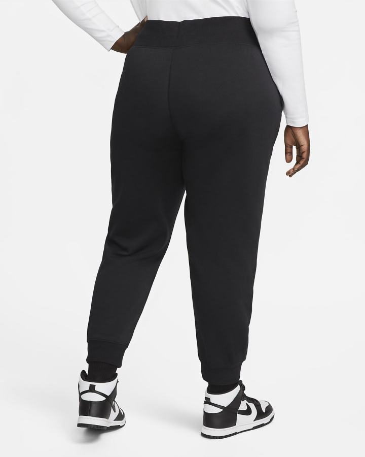 Pantalones Jogger Nike Sportswear Phoenix Fleece High-Waisted Mujer Negras | JITPS-4263