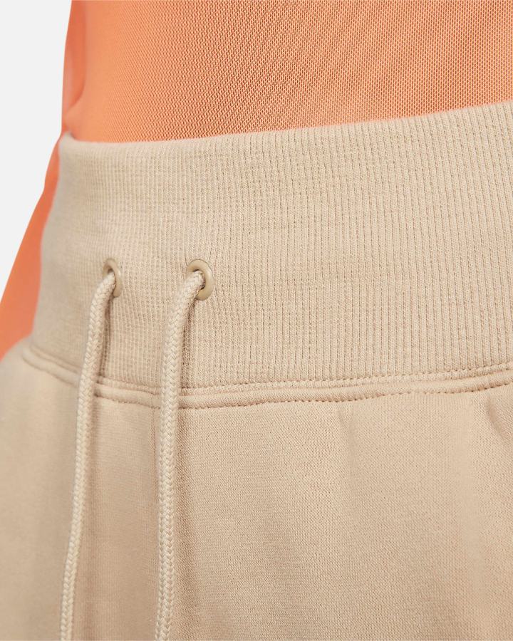 Pantalones Jogger Nike Sportswear Phoenix Fleece High-Waisted Mujer Beige | XJDQZ-3482