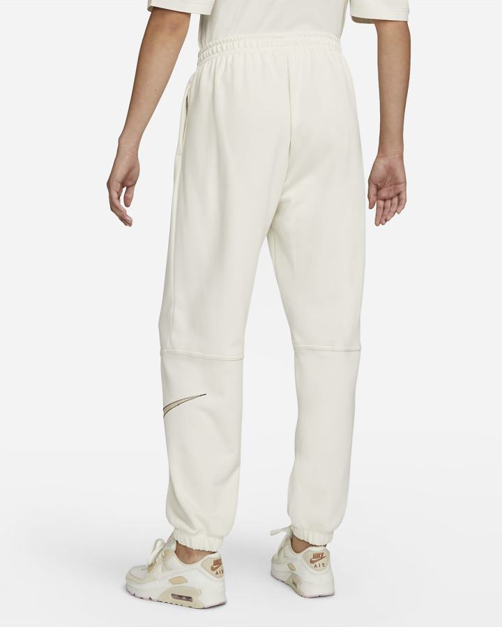 Pantalones Jogger Nike Sportswear Swoosh High-Rise Mujer Negras | NRLVM-0863