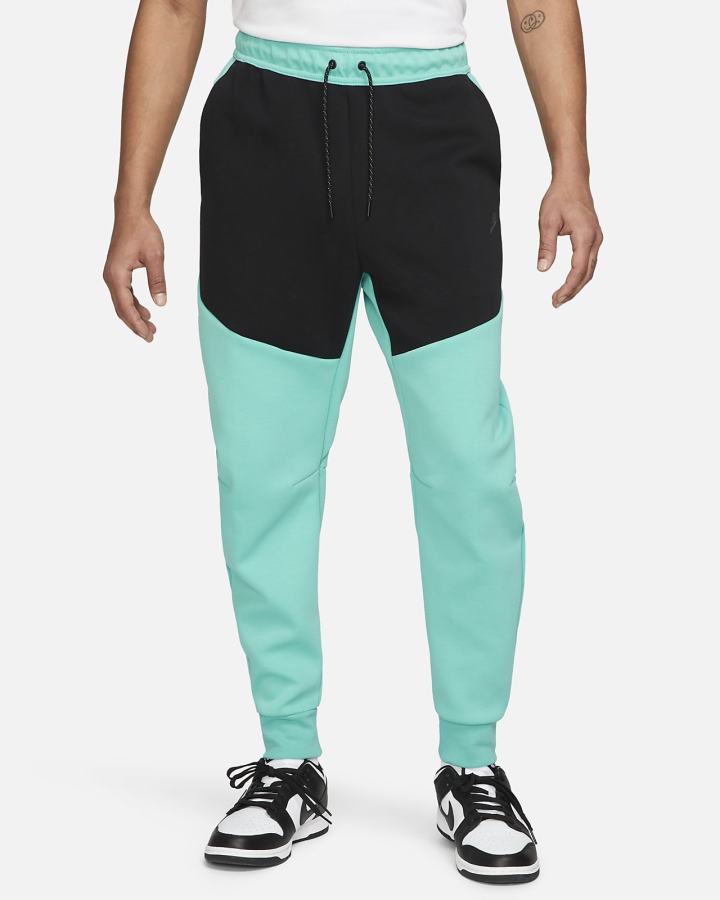 Pantalones Jogger Nike Sportswear Tech Fleece Hombre Turquesa Negras | AITJX-6132