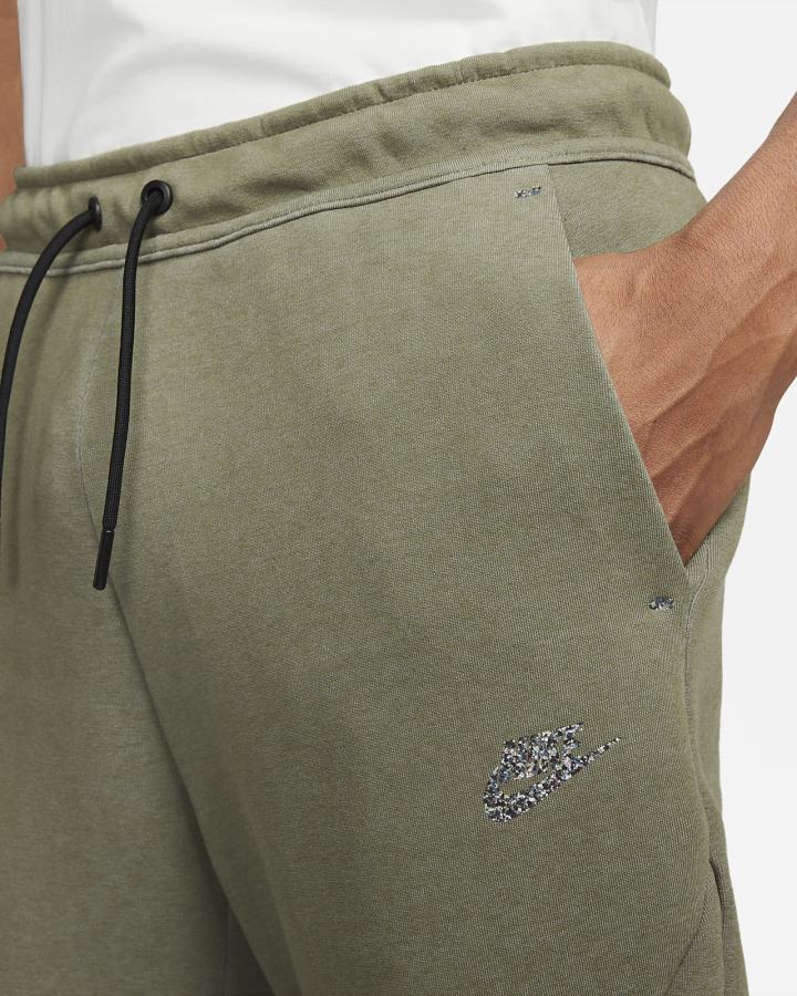 Pantalones Jogger Nike Sportswear Tech Fleece Hombre Verde Oliva | BPTHO-2940