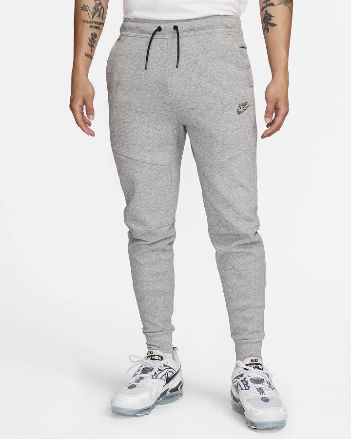 Pantalones Jogger Nike Sportswear Tech Fleece Hombre Gris Oscuro | BUOJG-4302
