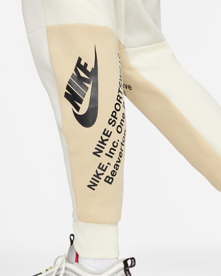 Pantalones Jogger Nike Sportswear Tech Fleece Hombre Beige Claro Negras | CUMPB-8041