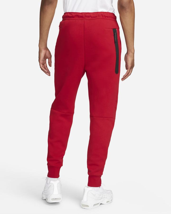 Pantalones Jogger Nike Sportswear Tech Fleece Hombre Rojas Negras | EGLMH-6519