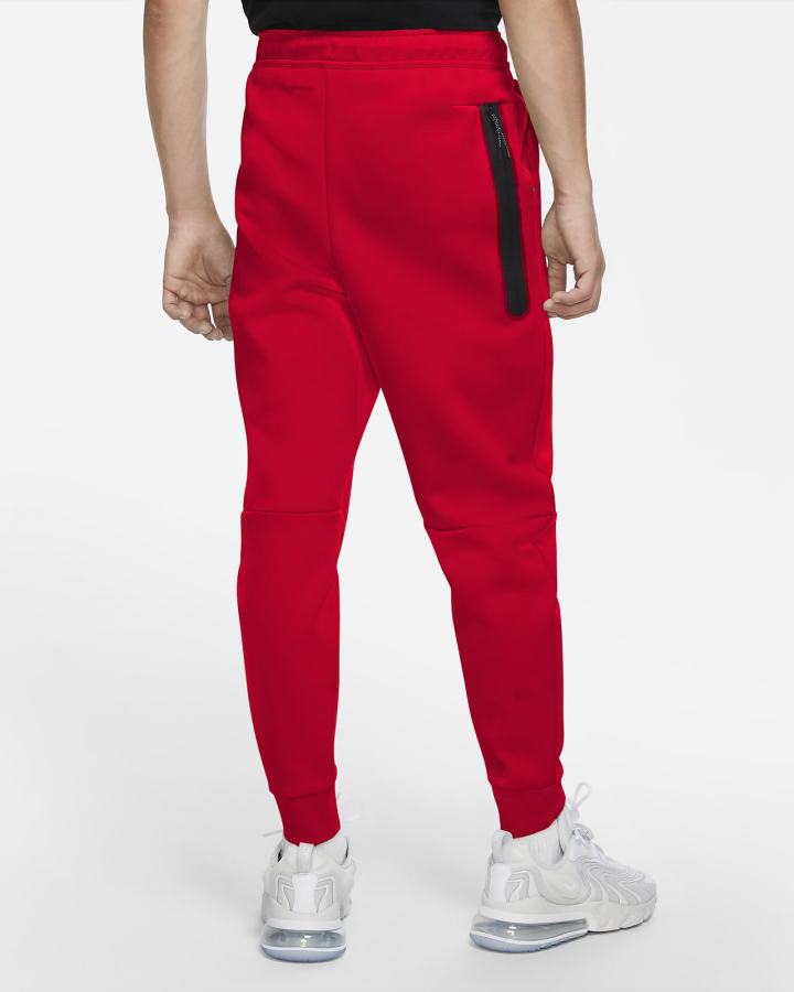 Pantalones Jogger Nike Sportswear Tech Fleece Hombre Rojas Negras | EPMLB-7364