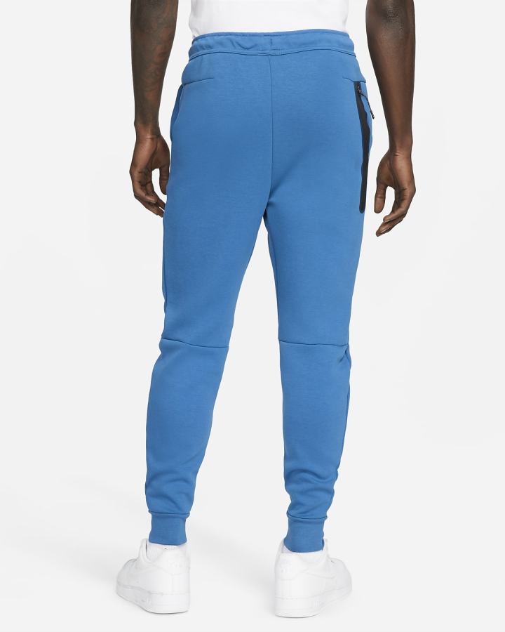 Pantalones Jogger Nike Sportswear Tech Fleece Hombre Azules Oscuro Beige Claro | GHQPX-9042