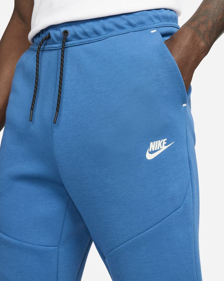 Pantalones Jogger Nike Sportswear Tech Fleece Hombre Azules Oscuro Beige Claro | GHQPX-9042