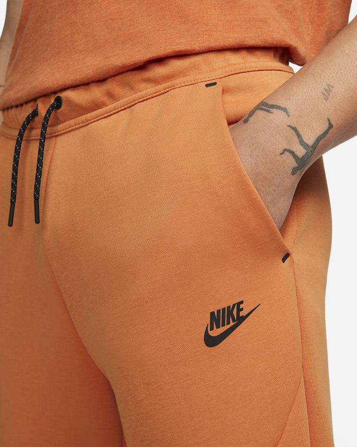 Pantalones Jogger Nike Sportswear Tech Fleece Hombre Amarillo Oscuro Negras | QHSRE-7826