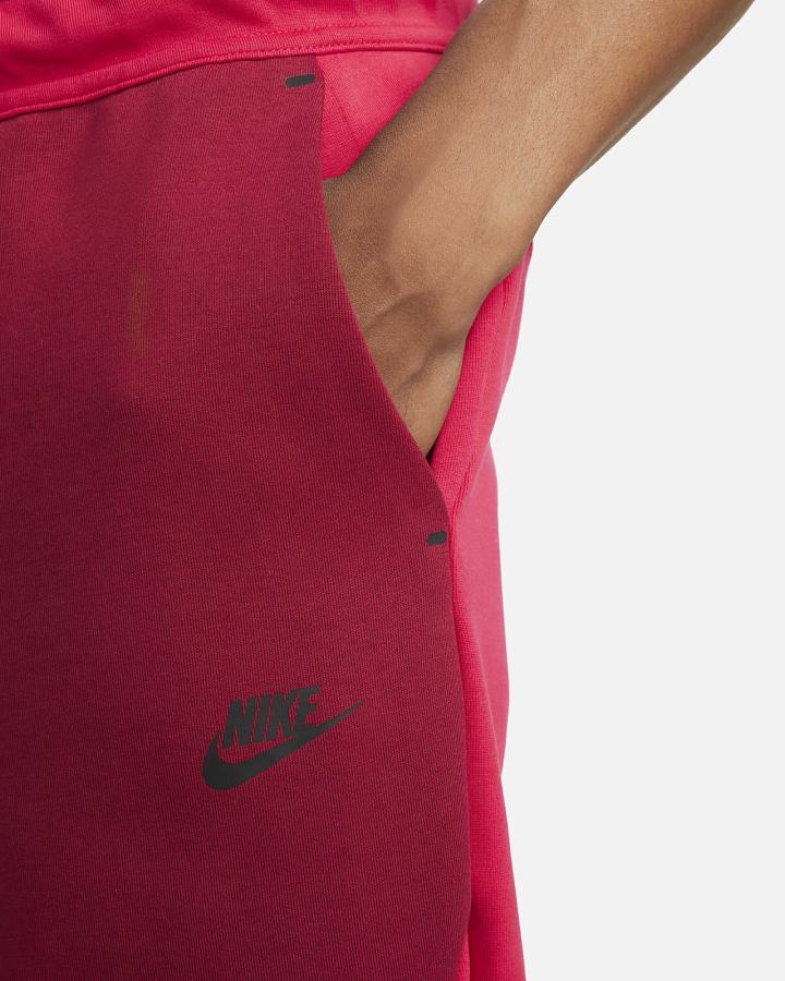 Pantalones Jogger Nike Sportswear Tech Fleece Hombre Burdeos Negras | TLBFK-6870