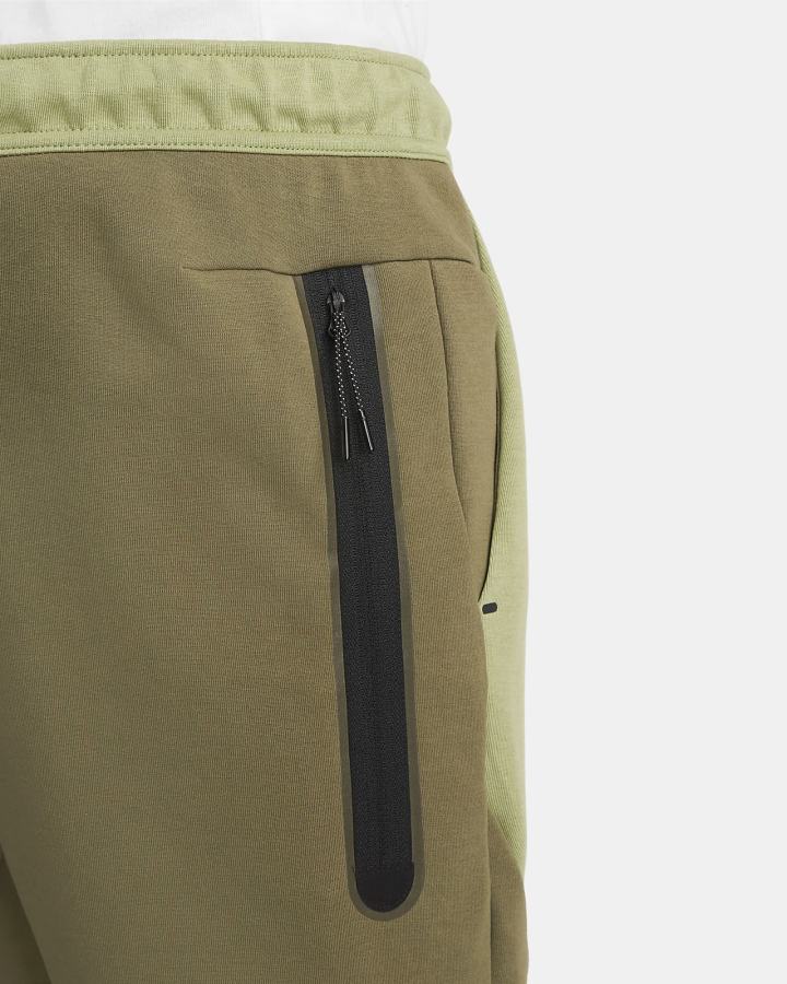 Pantalones Jogger Nike Sportswear Tech Fleece Hombre Verde Oliva Negras | UWCTP-7105