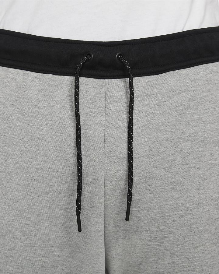 Pantalones Jogger Nike Sportswear Tech Fleece Hombre Negras Gris Oscuro Blancas | VRLDQ-6184