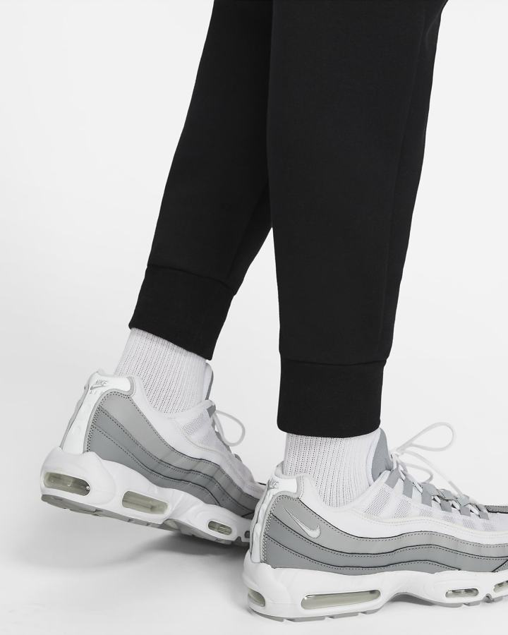 Pantalones Jogger Nike Sportswear Tech Fleece Hombre Negras Gris Oscuro Blancas | VRLDQ-6184