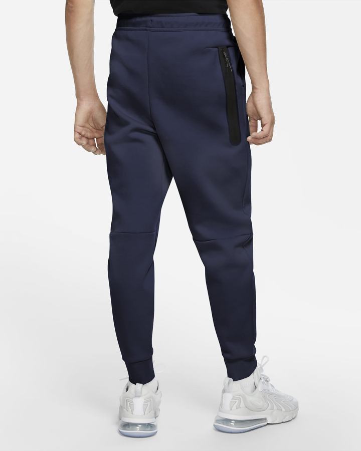 Pantalones Jogger Nike Sportswear Tech Fleece Hombre Azul Marino Negras | XKFUO-3875