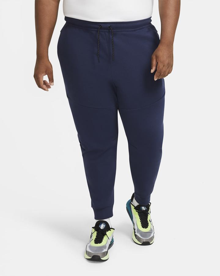 Pantalones Jogger Nike Sportswear Tech Fleece Hombre Azul Marino Negras | XKFUO-3875