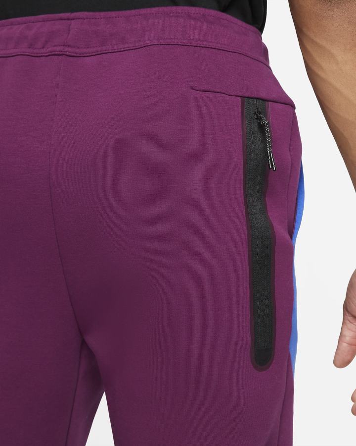 Pantalones Jogger Nike Sportswear Tech Fleece Hombre Azul Real Negras | XNMPB-6245