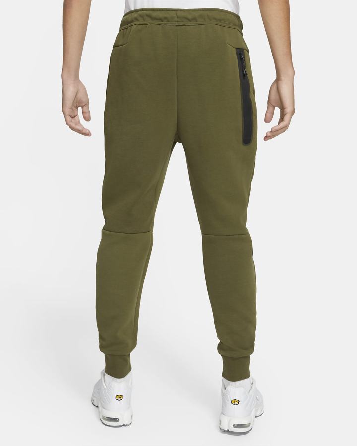 Pantalones Jogger Nike Sportswear Tech Fleece Hombre Verde Negras | XUBNZ-1739