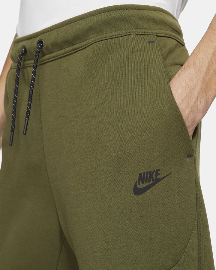 Pantalones Jogger Nike Sportswear Tech Fleece Hombre Verde Negras | XUBNZ-1739