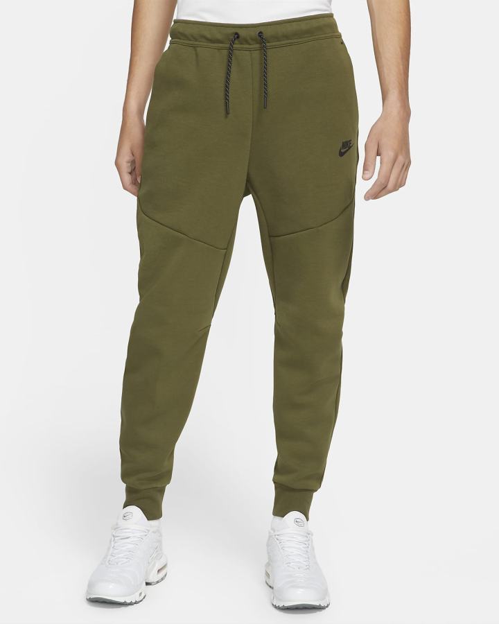 Pantalones Jogger Nike Sportswear Tech Fleece Hombre Verde Negras | XUBNZ-1739