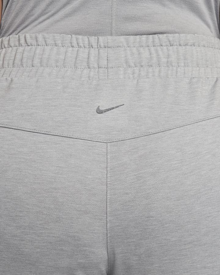 Pantalones Jogger Nike Yoga Dri-FIT 7/8 Fleece Mujer Gris | MOWIQ-7609
