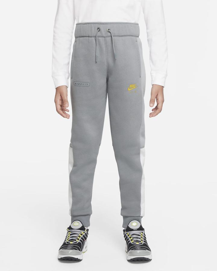 Pantalones Nike Air Kids Niño Gris Gris Claro Blancas | GQXSH-8175