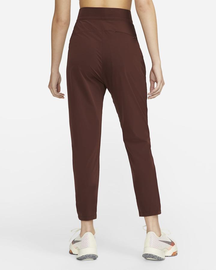 Pantalones Nike Bliss Luxe 7/8 Training Mujer Marrones | COUQE-4216