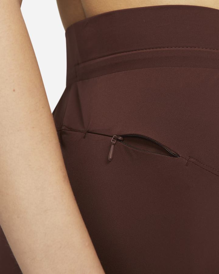 Pantalones Nike Bliss Luxe 7/8 Training Mujer Marrones | COUQE-4216