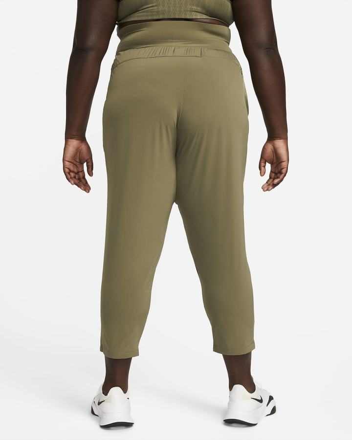 Pantalones Nike Bliss Luxe 7/8 Training Mujer Verde Oliva | MGEHB-5942