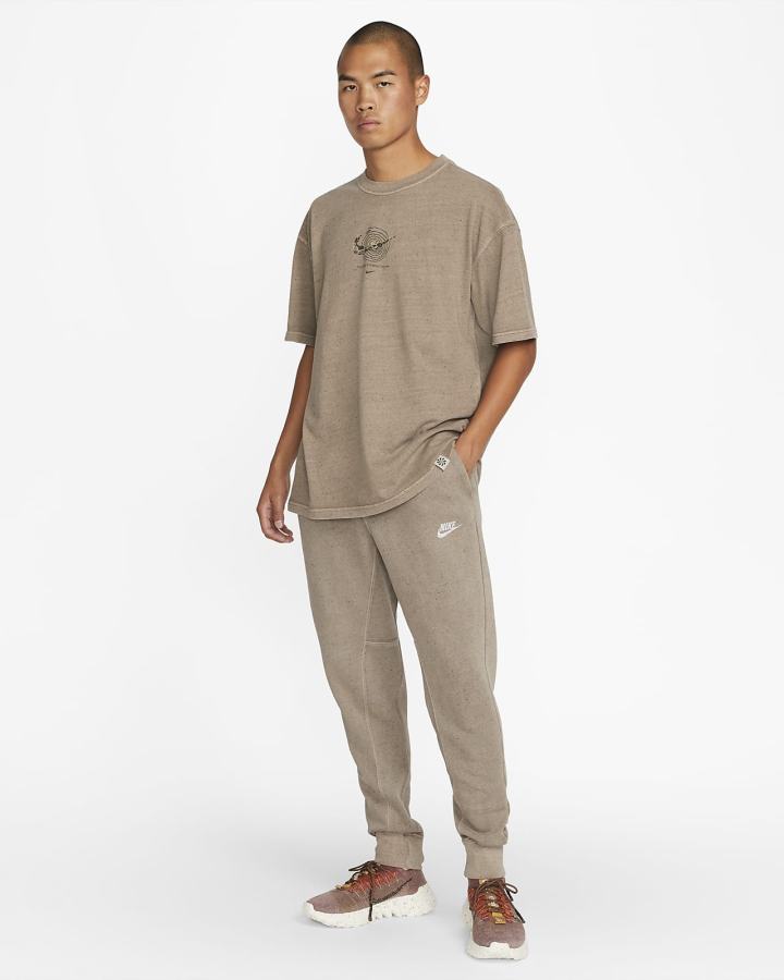 Pantalones Nike Club Fleece+ Hombre Verde Oliva Gris | GQLDX-4096