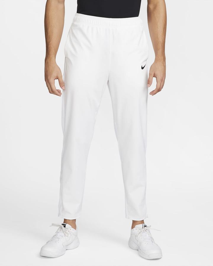 Pantalones Nike Court Advantage Tennis Hombre Blancas Negras | IZVKL-6802