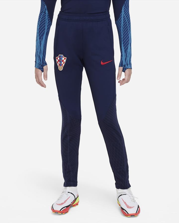 Pantalones Nike Croatia Strike Kids Dri-FIT Knit Soccer Niño Azules Rojas | BVNJG-4063