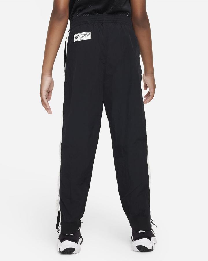 Pantalones Nike Culture of Basketball Kids Tearaway Niño Negras Blancas | CQRPS-8290