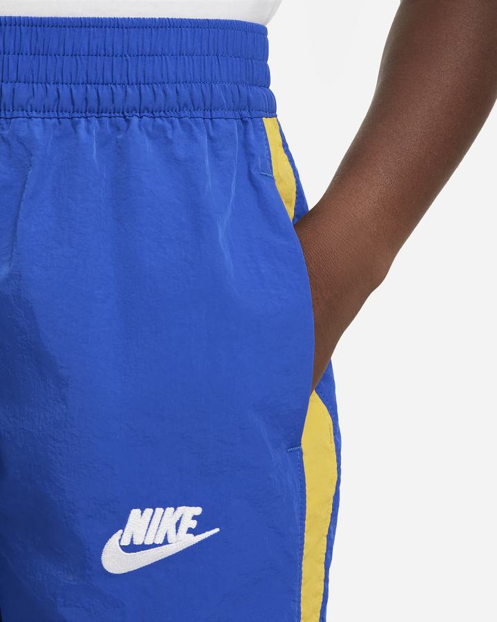 Pantalones Nike Culture of Basketball Kids Tearaway Niño Azul Real Amarillo Blancas | NDUQB-1746