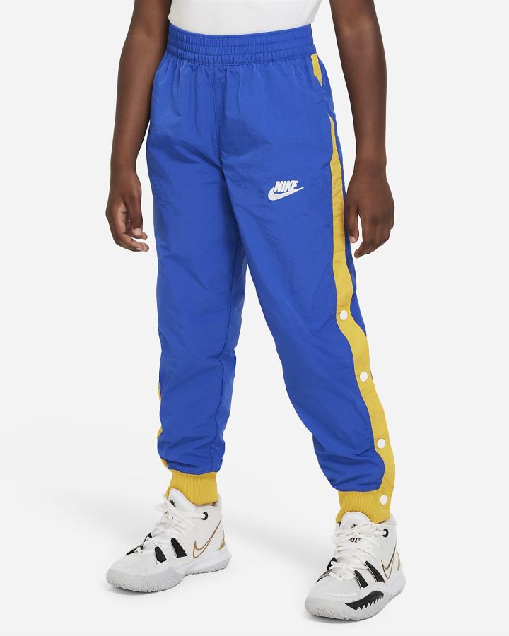 Pantalones Nike Culture of Basketball Kids Tearaway Niño Azul Real Amarillo Blancas | NDUQB-1746