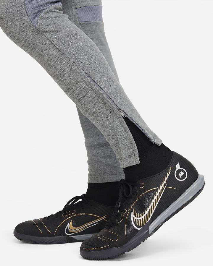 Pantalones Nike Dri-FIT Academy Kids Soccer Track Niño Gris Blancas | KHOQF-2479