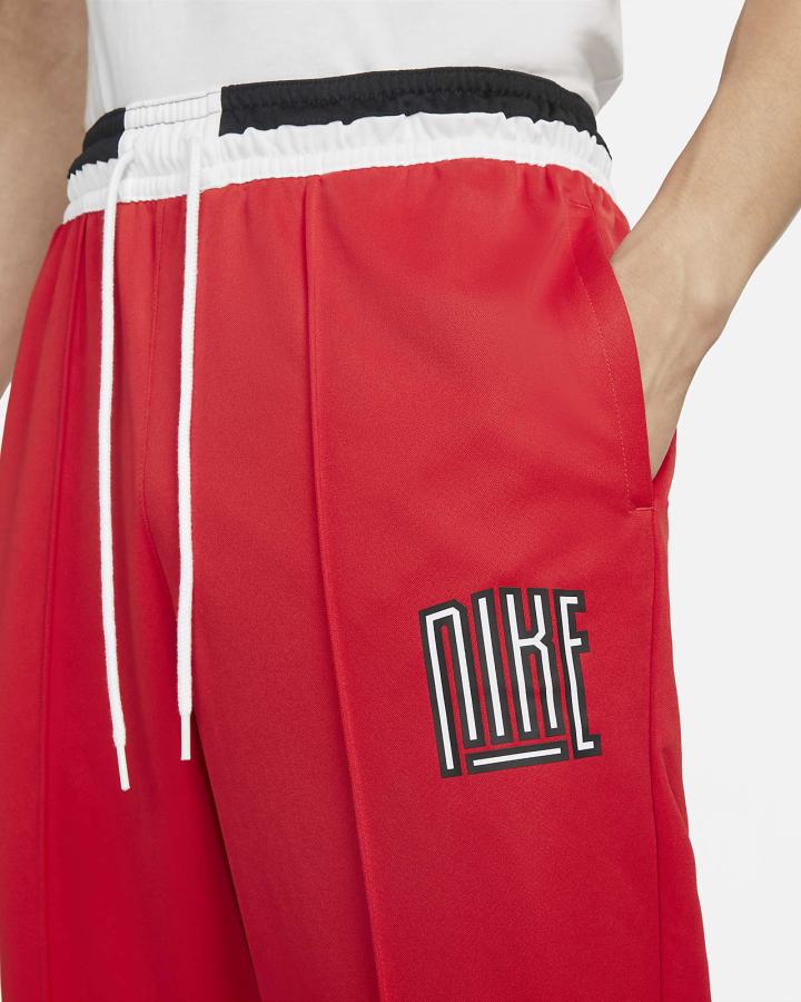Pantalones Nike Dri-FIT Basketball Hombre Rojas Negras Blancas | INFYP-2805